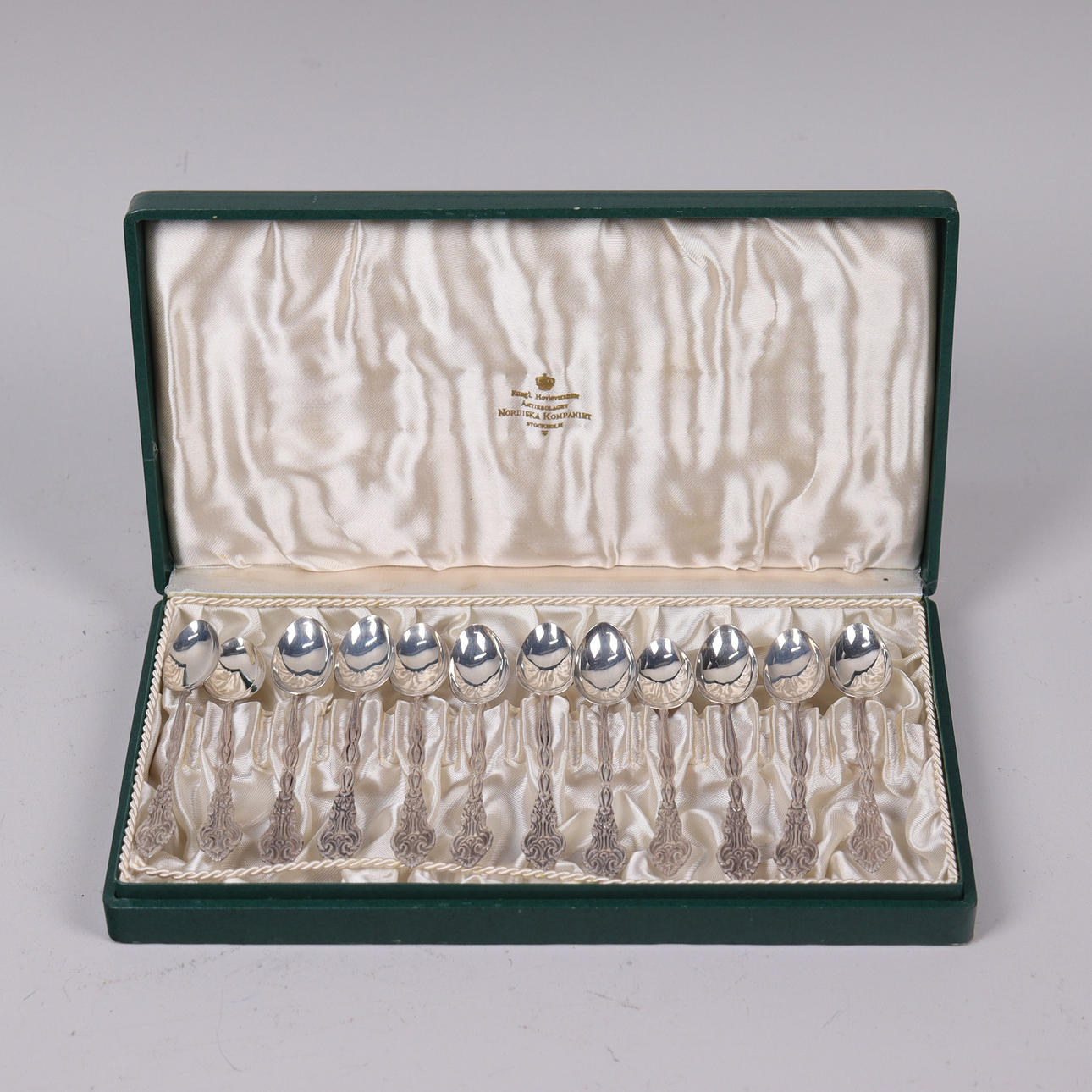 SILVER, teaspoons, GEWE, 12 pcs.