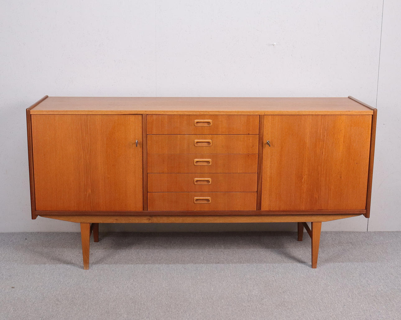 A sideboard, teak, IKEA, 1960s.