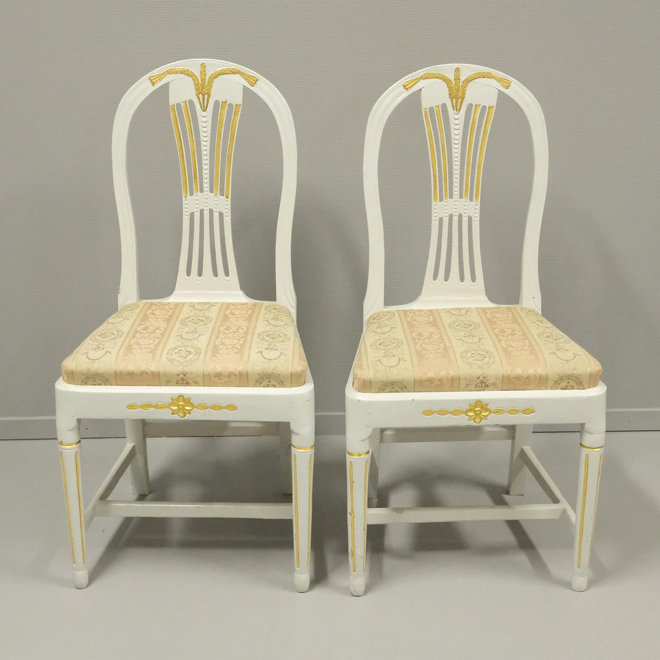 CHAIRS, A PAIR, LATE GUSTAVIAN, 19TH CENTURY.