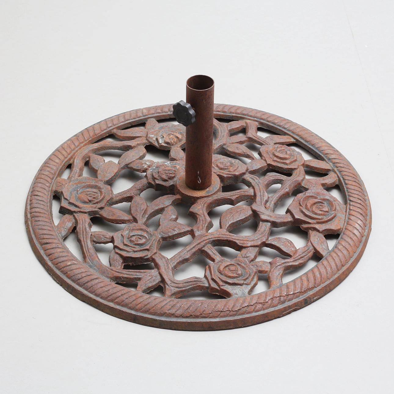 PARASOL BASE, cast iron.