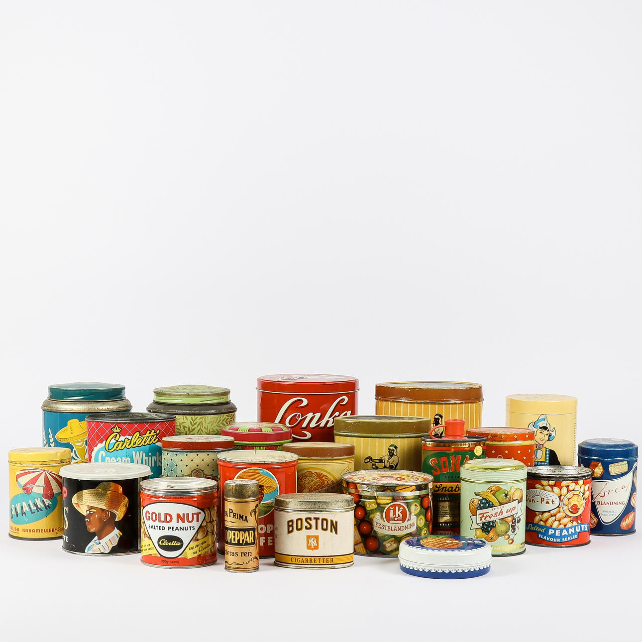 TIN CANS 20th century.