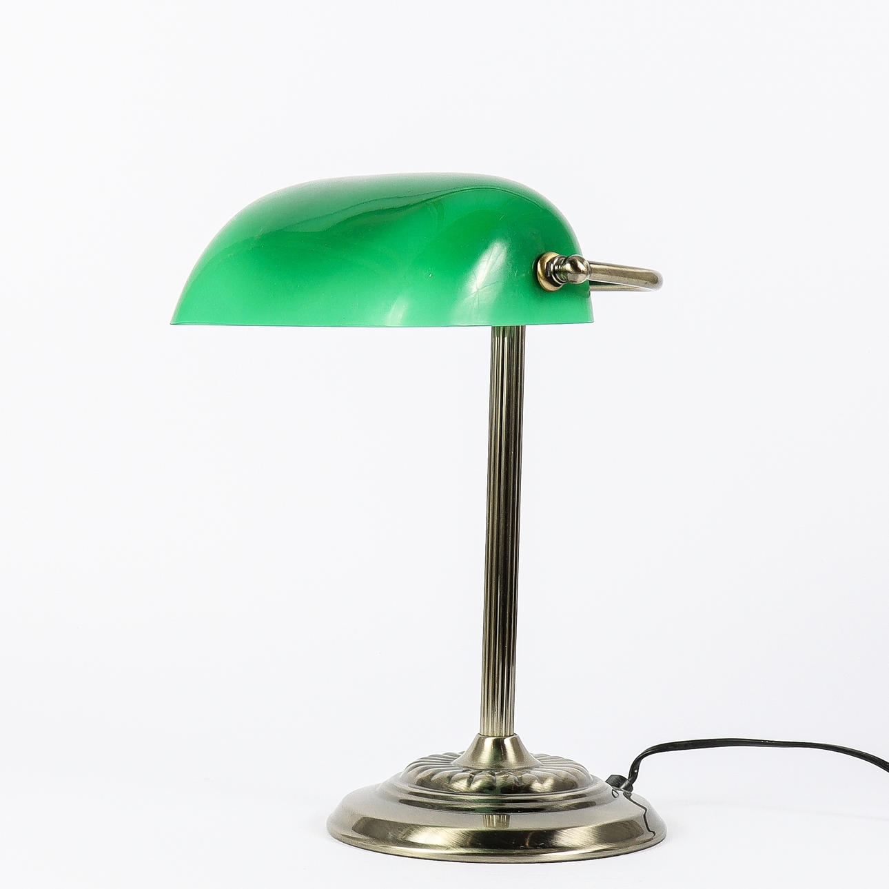 TABLE LAMP Cottex, with glass shade.