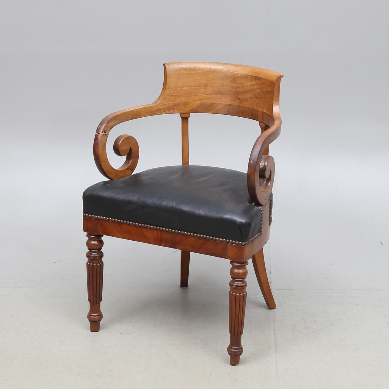 KARMSTOL, Biedermeier, 1800-tal.