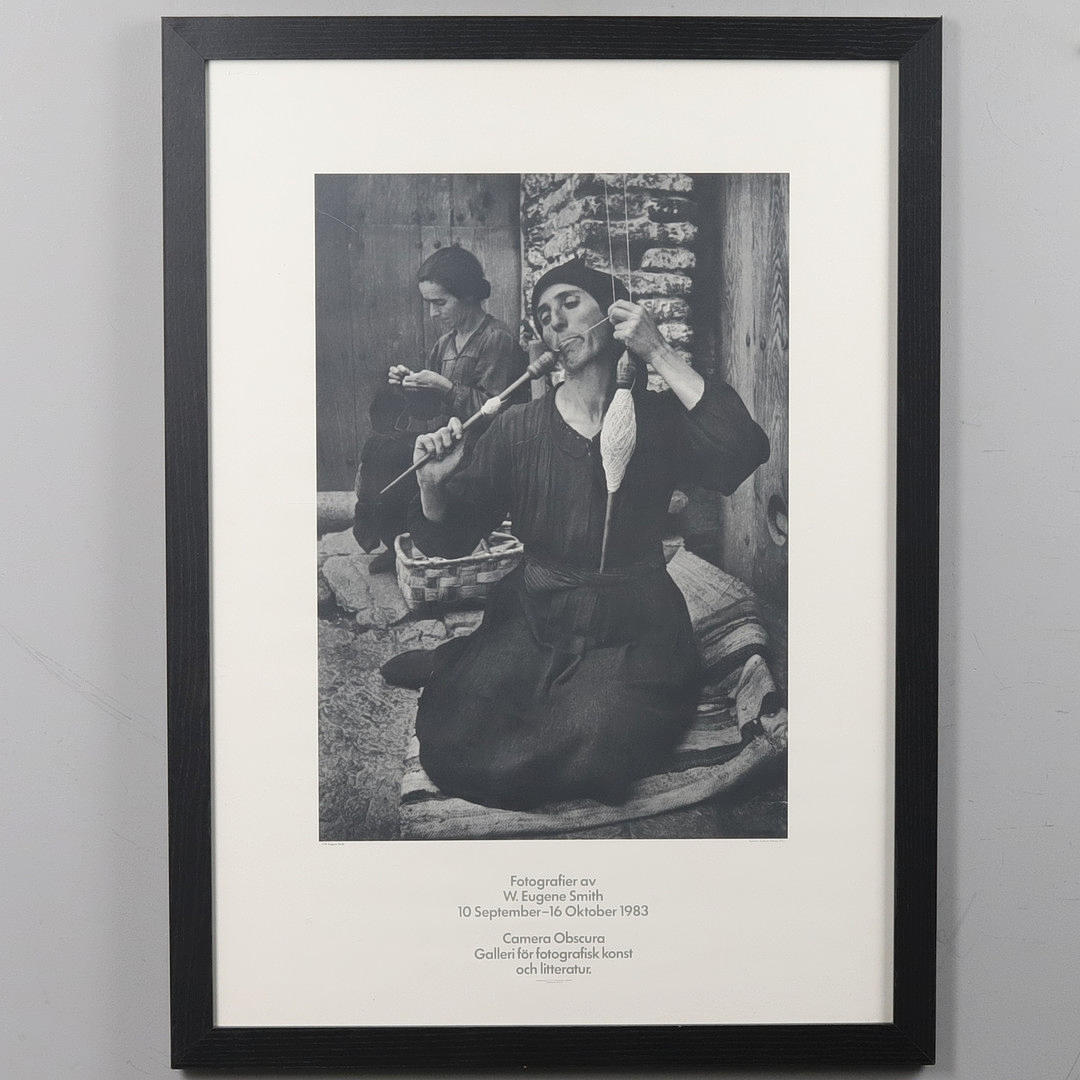 EXHIBITION POSTER, W. Eugene Smith, 1983.