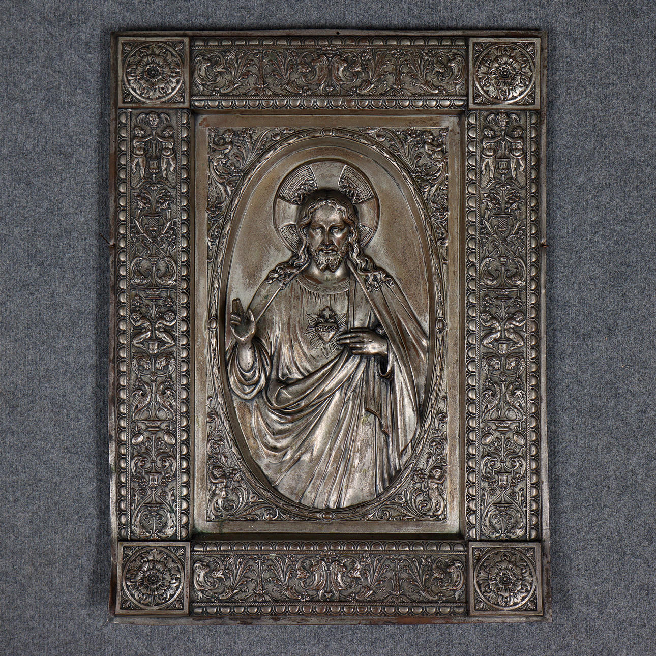 RELIEF / IKON "KRISTUS" 1900-TAL.