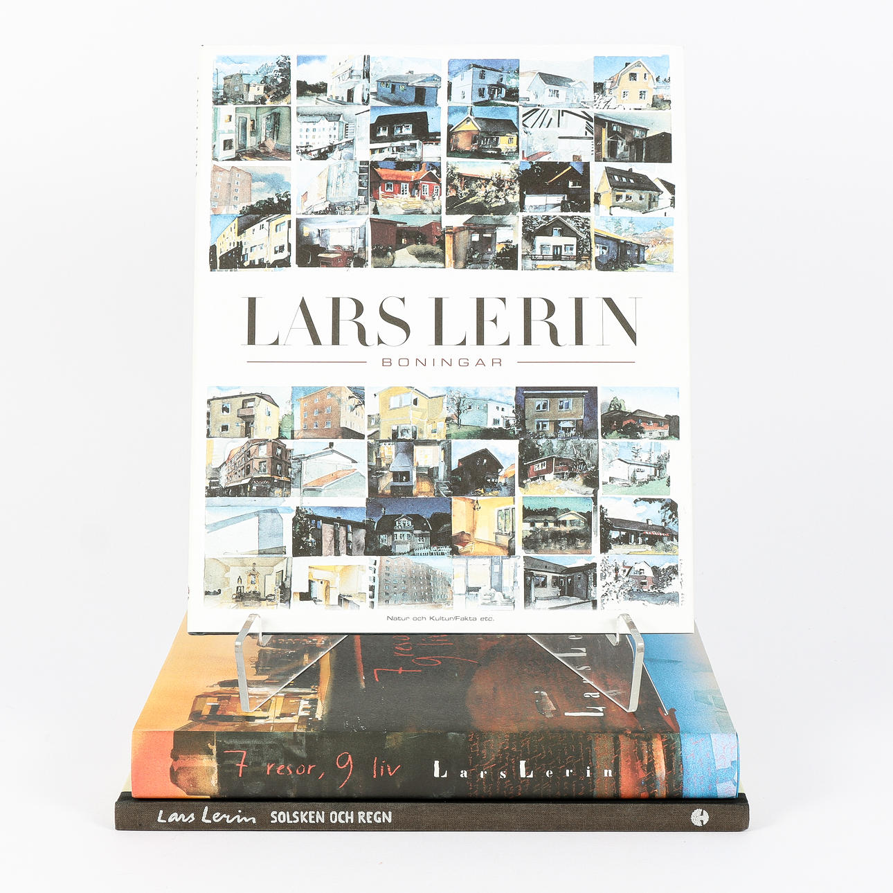 BOOKS 3 pieces Lars Lerin.