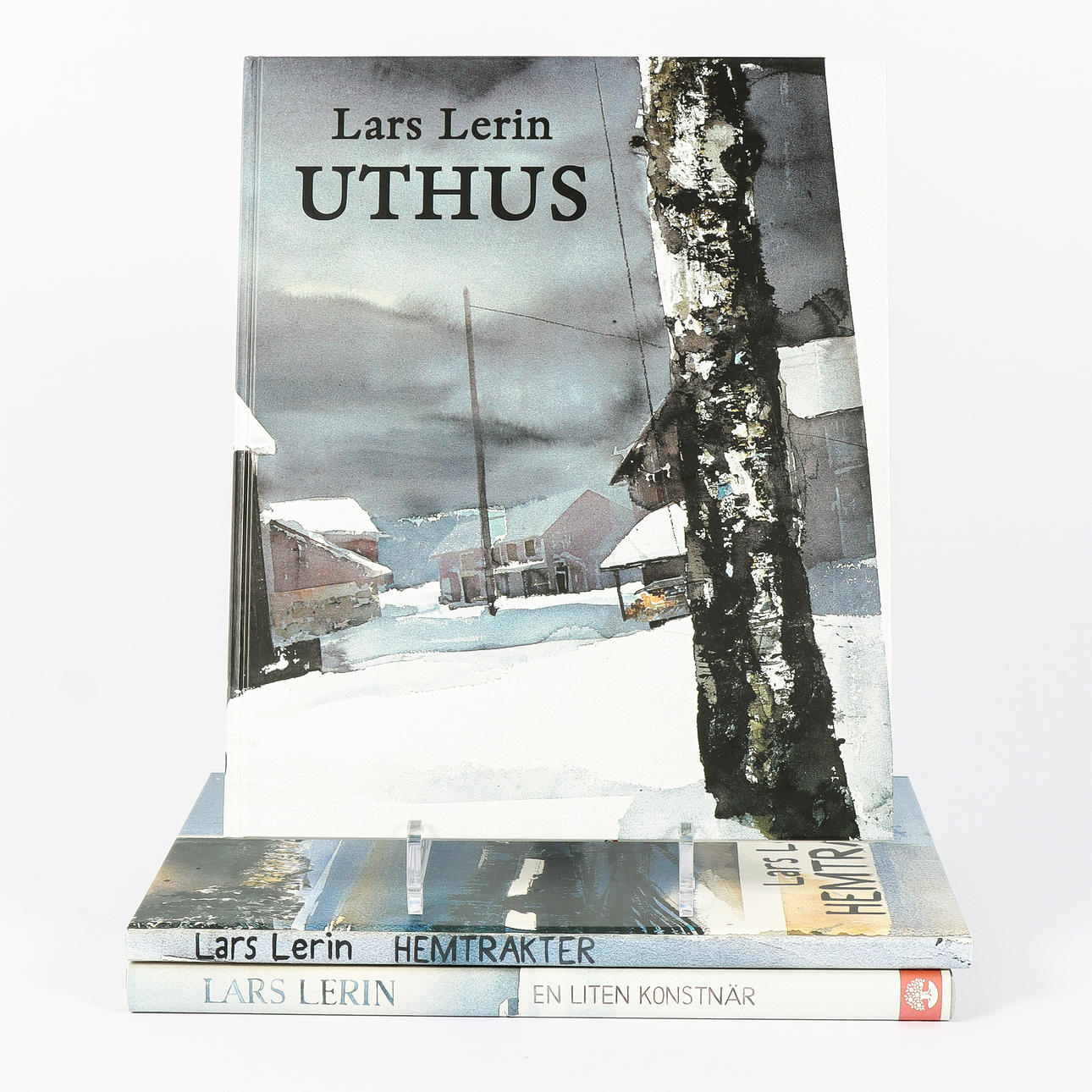 BOOKS 3 pieces Lars Lerin.