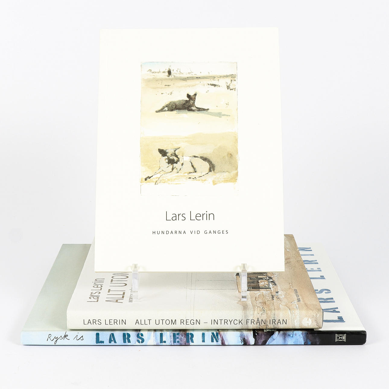 BOOKS 3 pieces Lars Lerin.