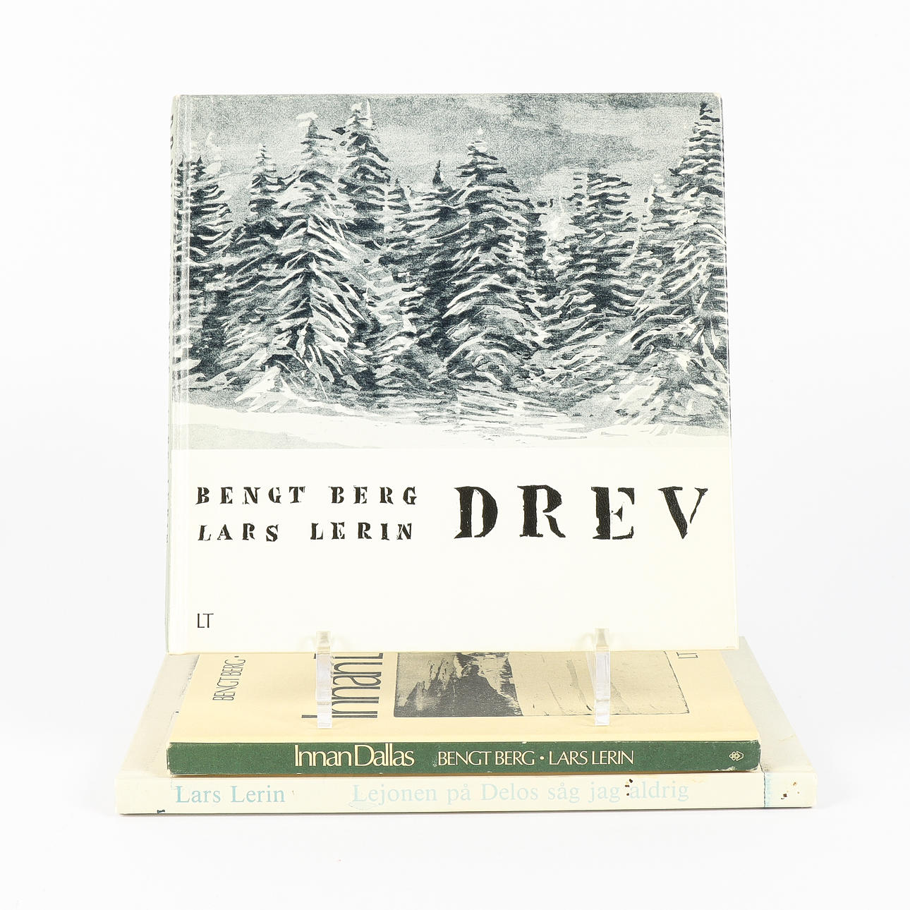 BOOKS 3 pieces Lars Lerin.