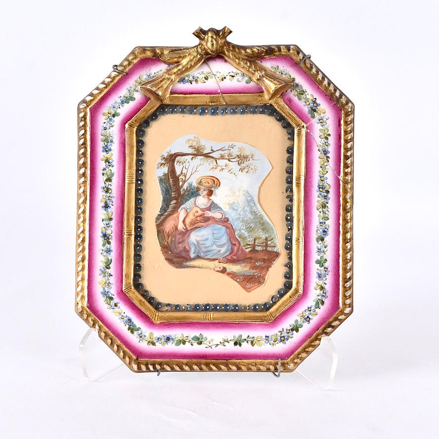 FRAME, porcelain, 17th-18th century.