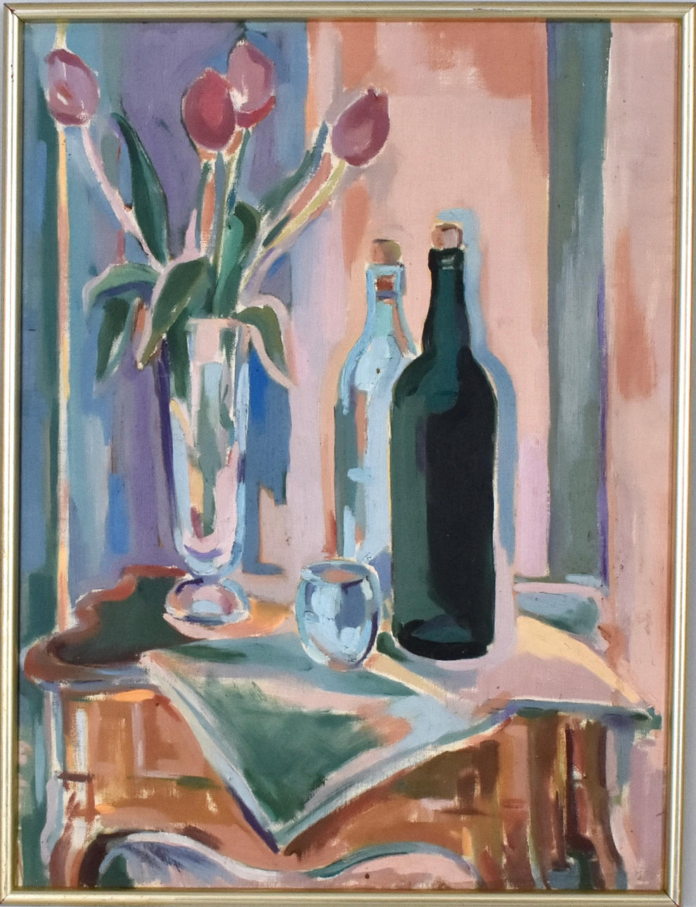 OKÄND KONSTNÄR. Oil on canvas.