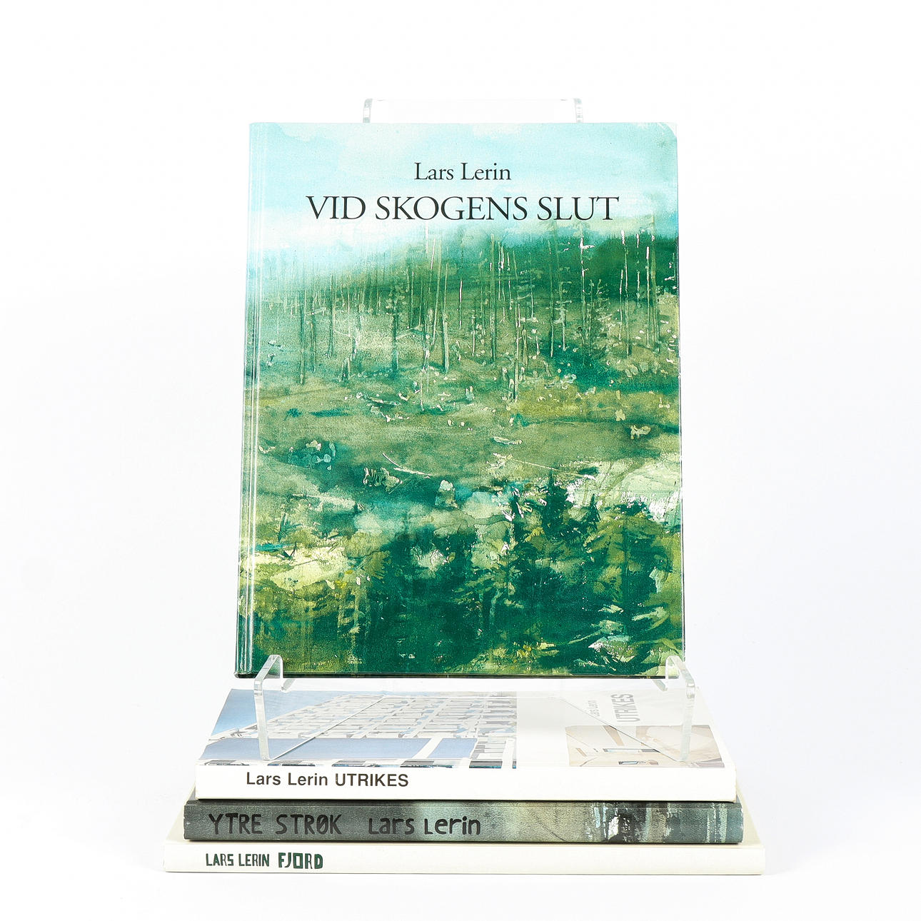 BOOKS 4 volumes, Lars Lerin.