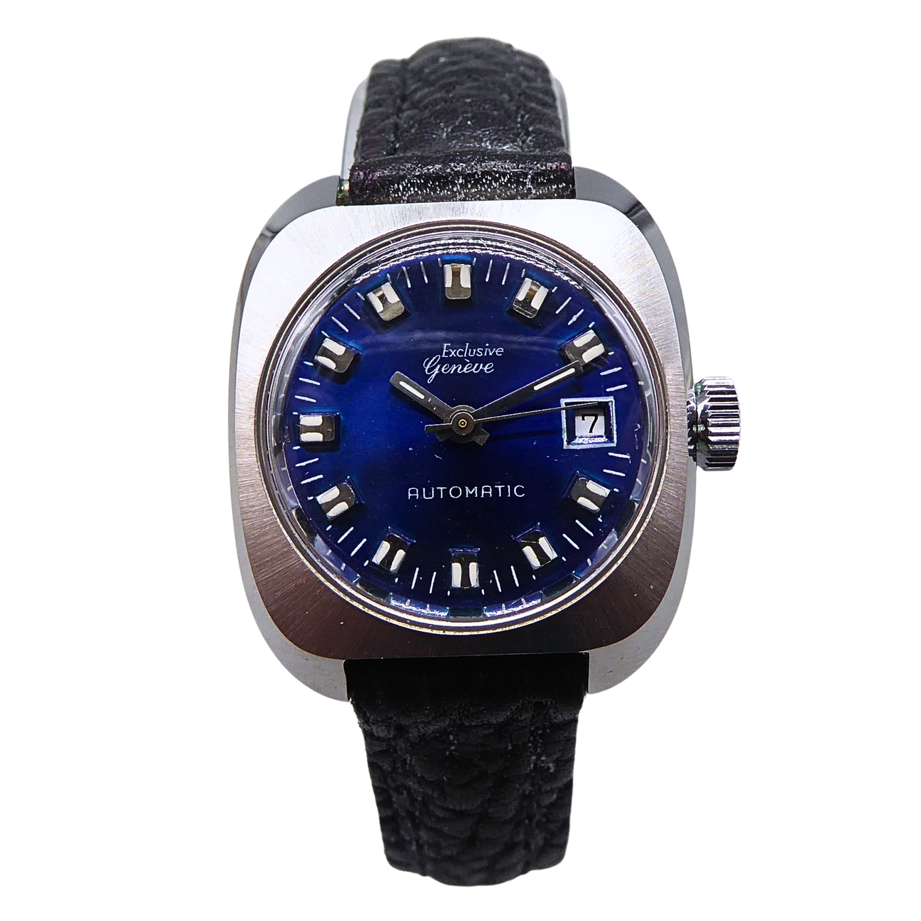 EXCLUSIVE GENEVE AUTOMATIC GENTS' WRISTWATCH.