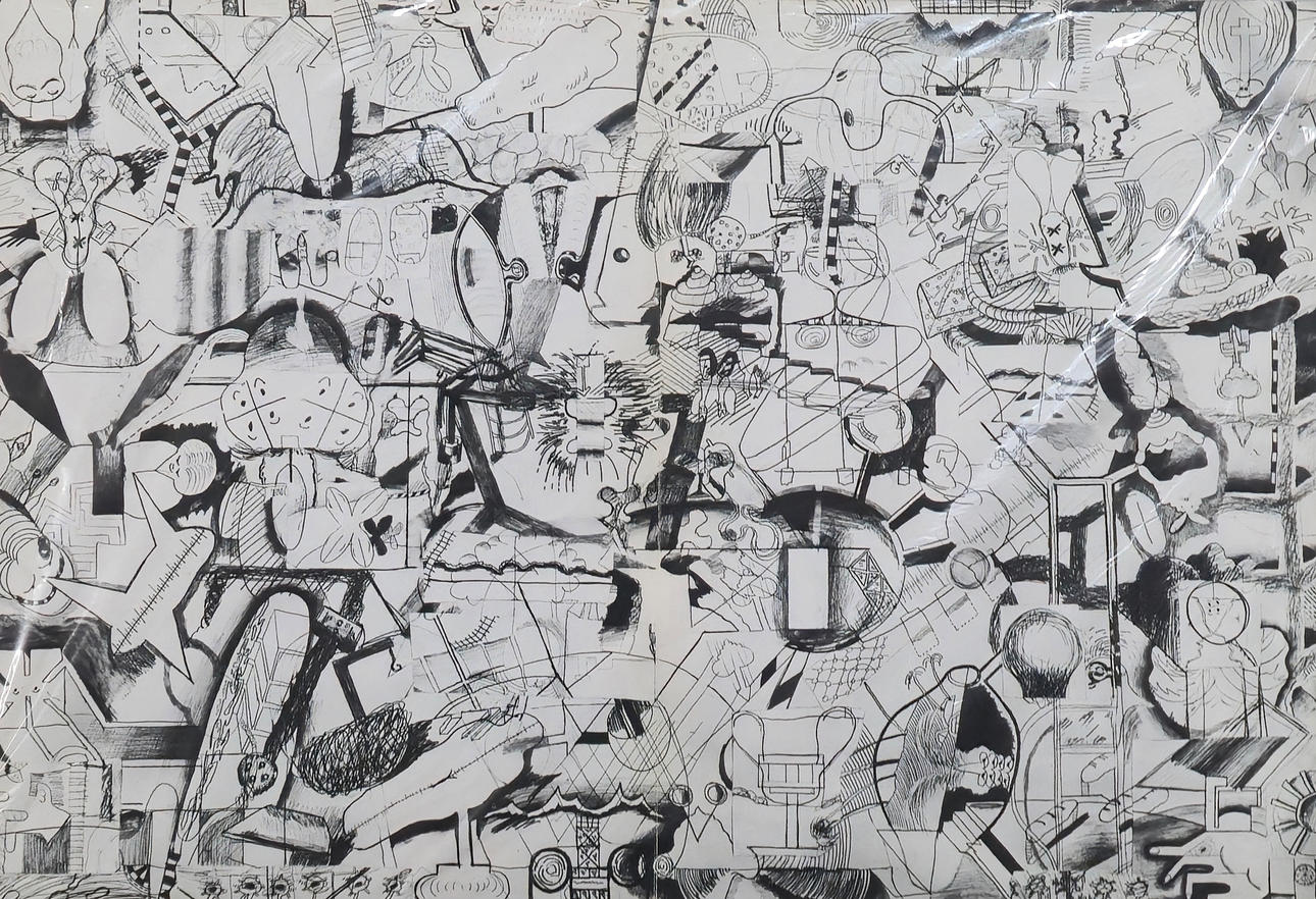 AFTER LUIS  GORDILLO. ILLUSTRATION.