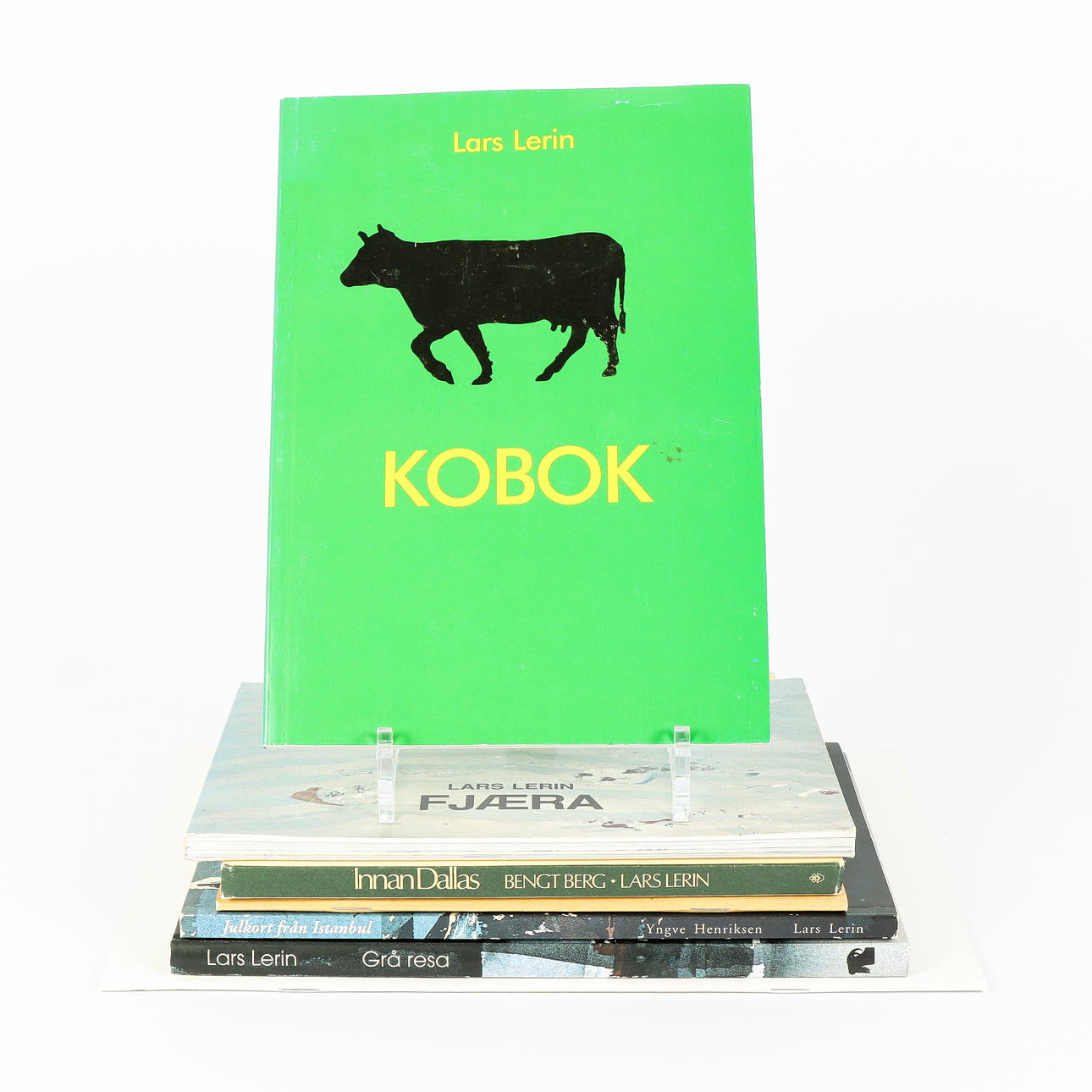 BOOKS AND BOOKLETS Lars Lerin, 7 items.