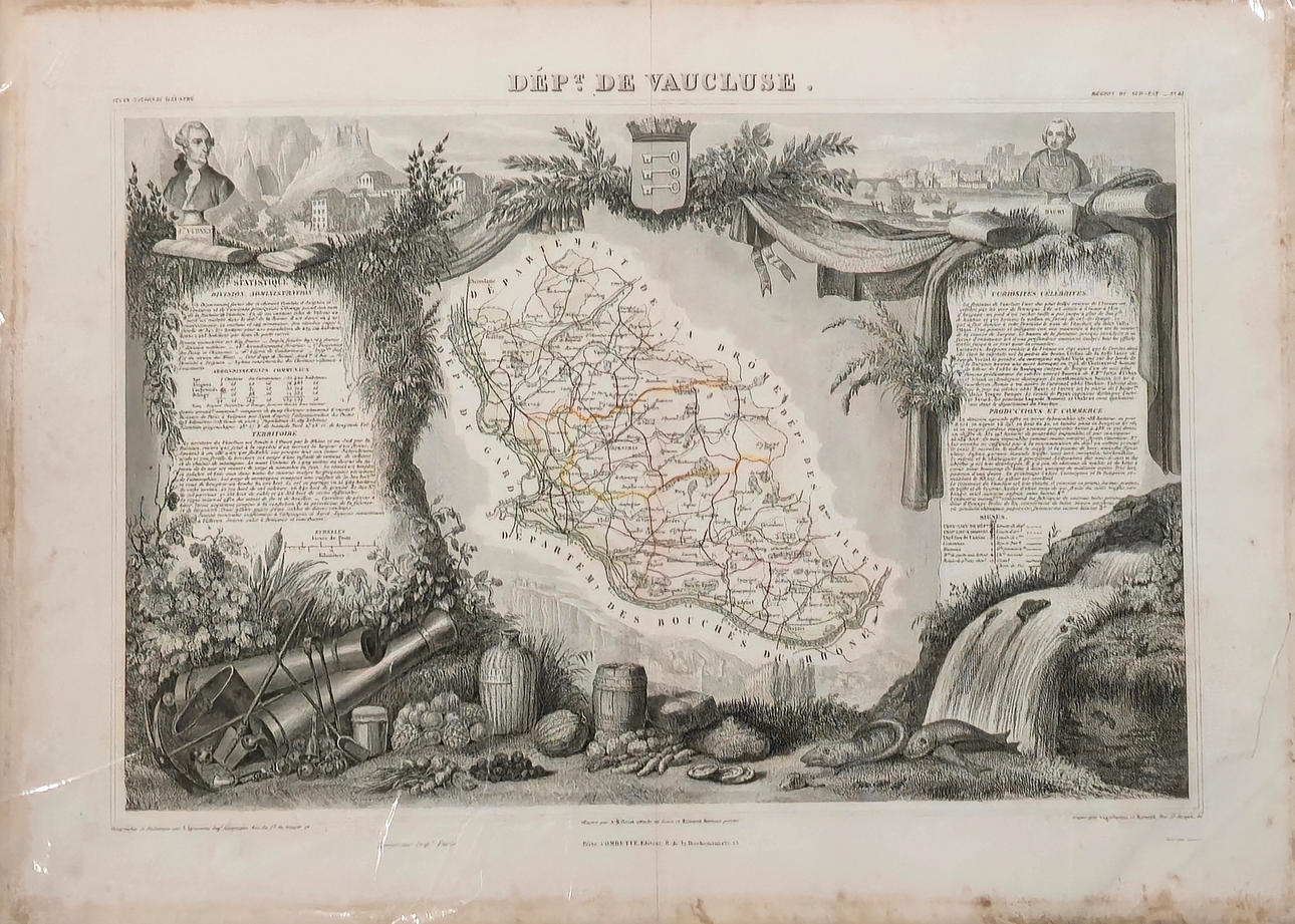 DÉPT DE VAUCLUSE. ENGRAVING.