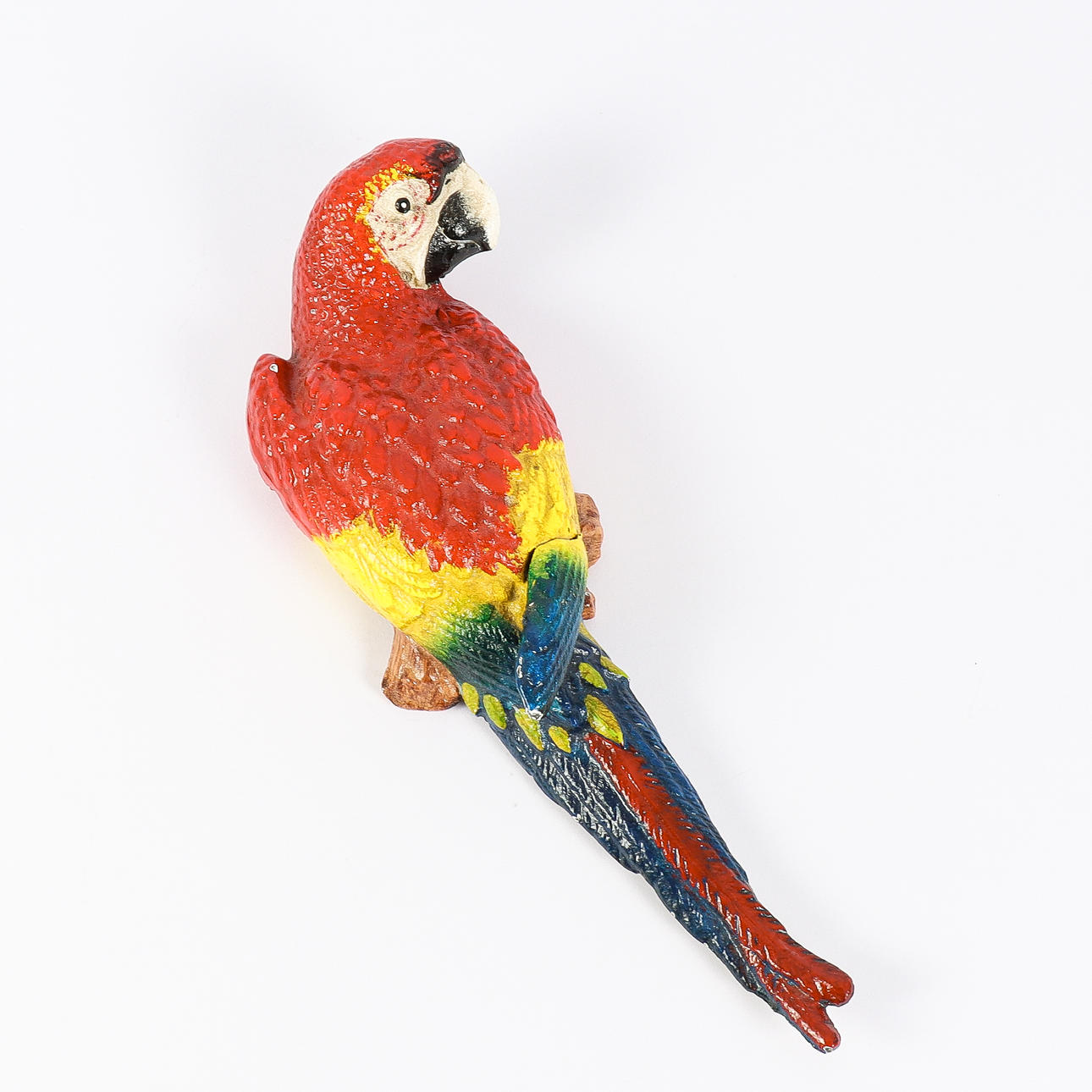 PARROT painted cast iron.