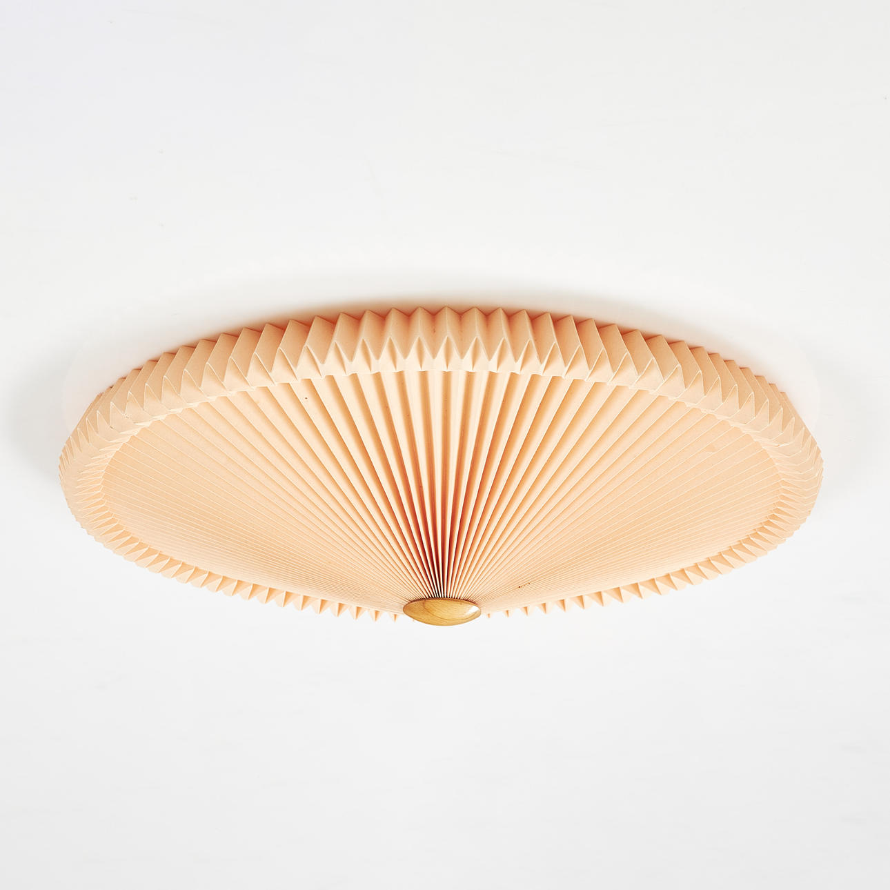 TAGE KLINT. ceiling light, flush mount, model 26, Le Klint, Denmark, model designed 1945.