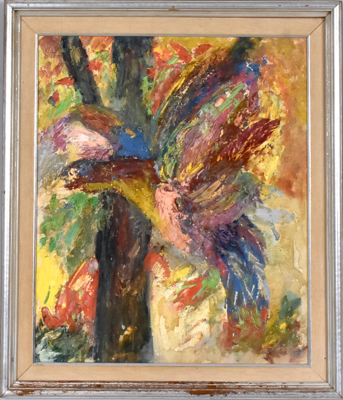 OIDENTIFIERAD KONSTNÄR. Oil on panel.