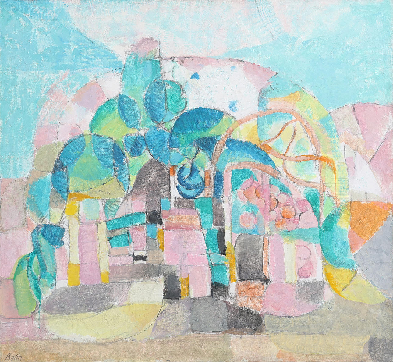 GUSTAV BOLIN. COMPOSITION.