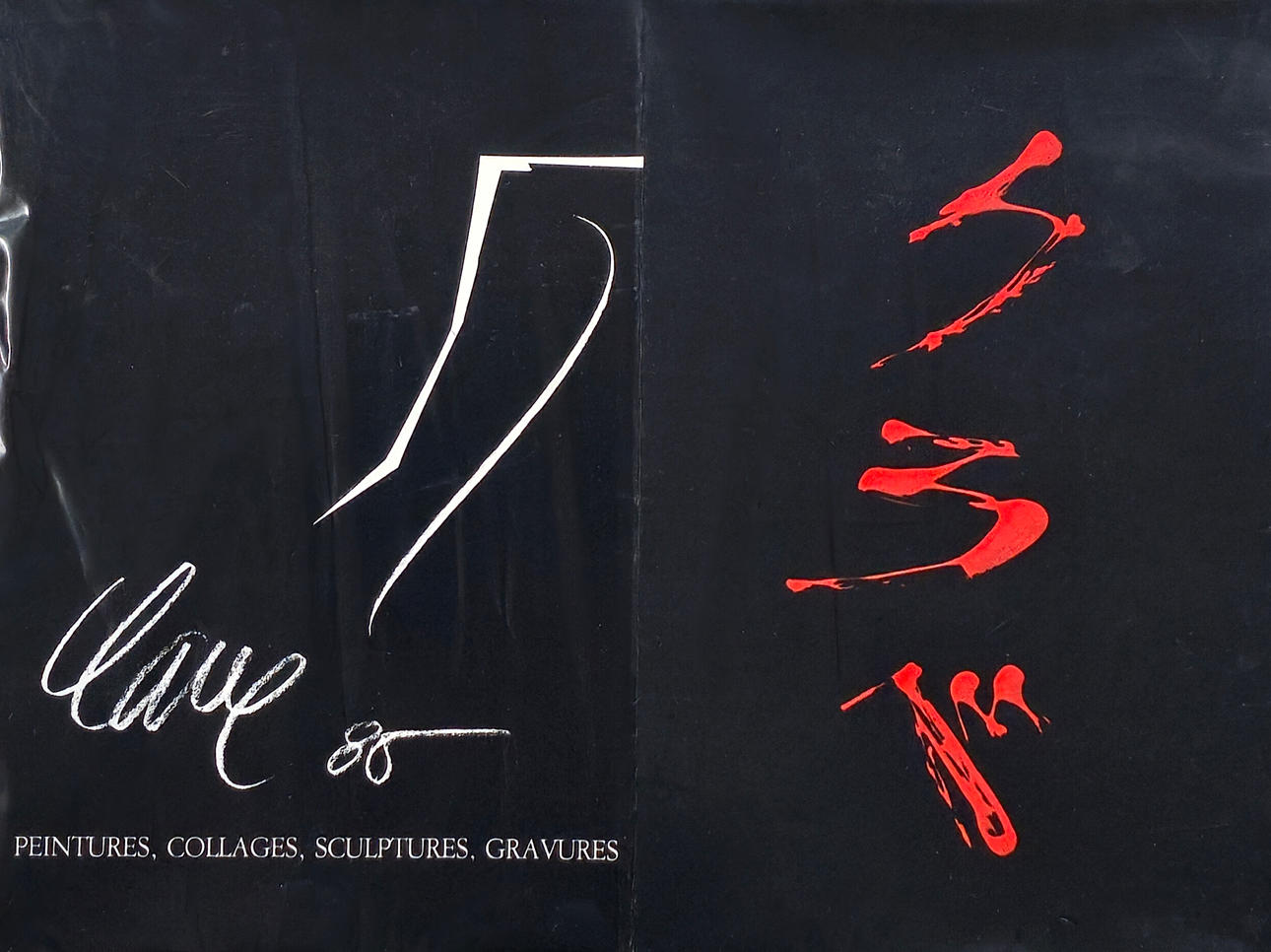 AFTER ANTONI CLAVÉ. EXHIBITION POSTER.