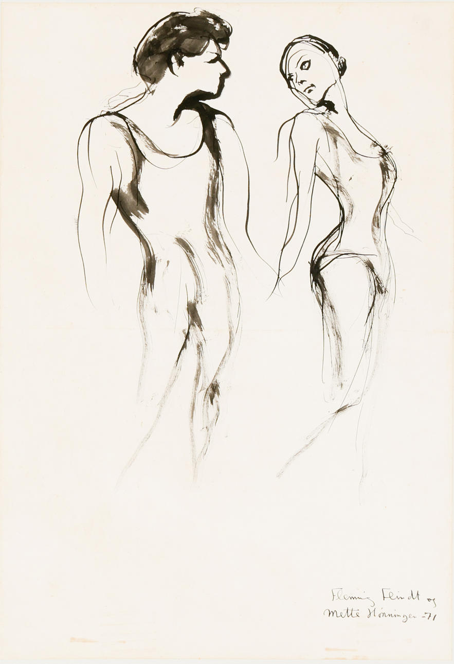 eiler-krag-1908-91-portrait-of-the-ballet-dancers-flemming-flindt