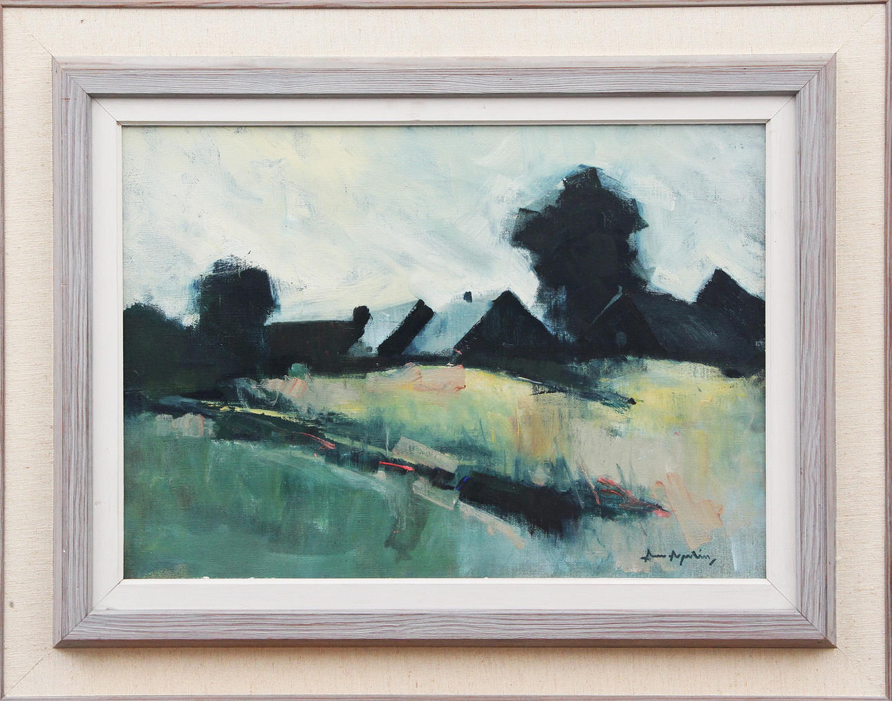 ARNE ASPELIN. OIL, on canvas, signed.