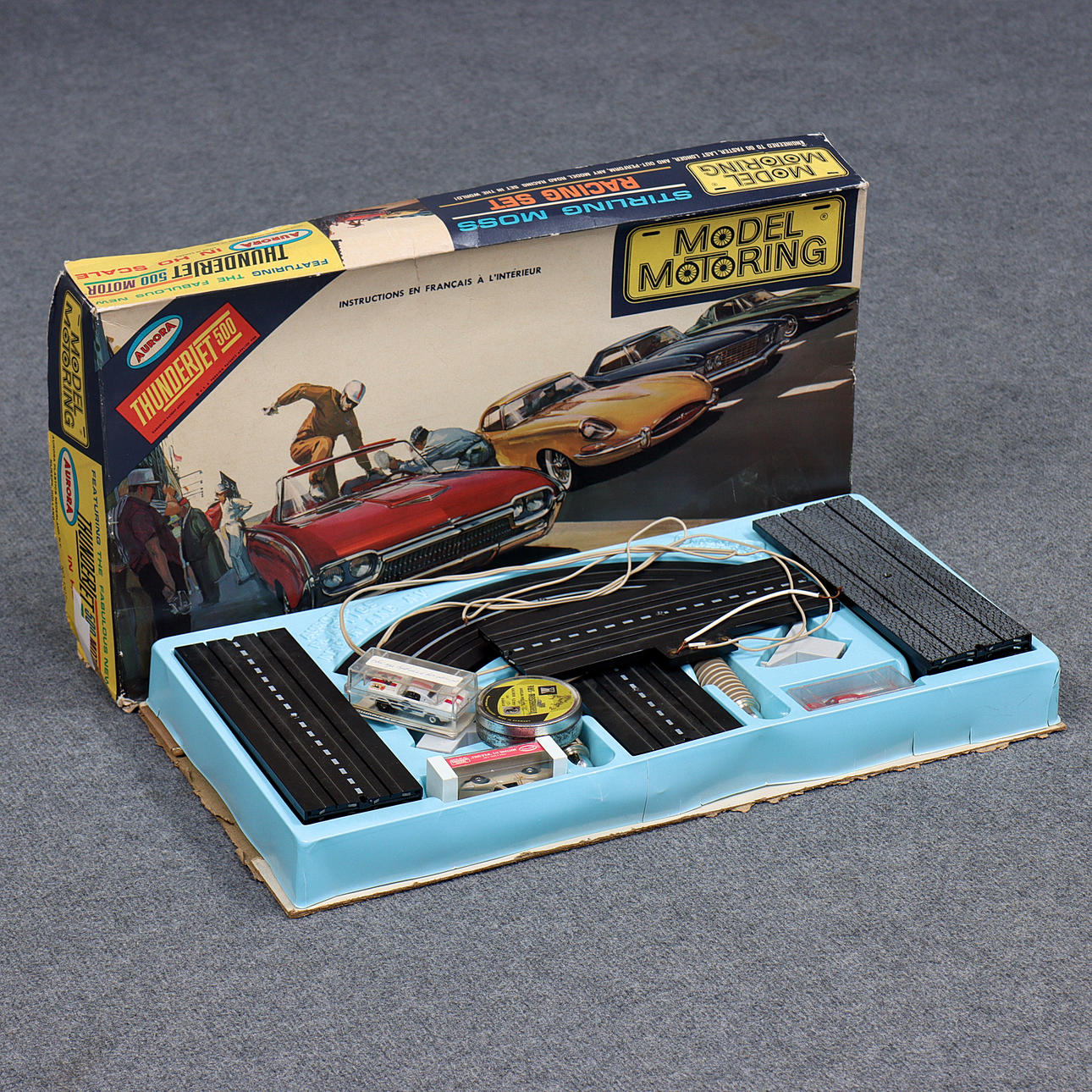 BILBANA "THUNDERJET 500" AURORA MODEL MOTORING.