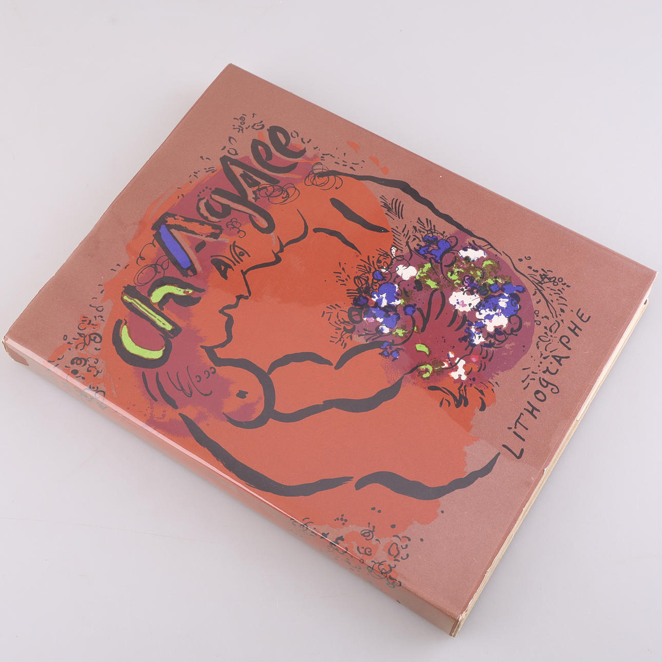 MARC CHAGALL. BOOK, "Lithographe", 1960s.