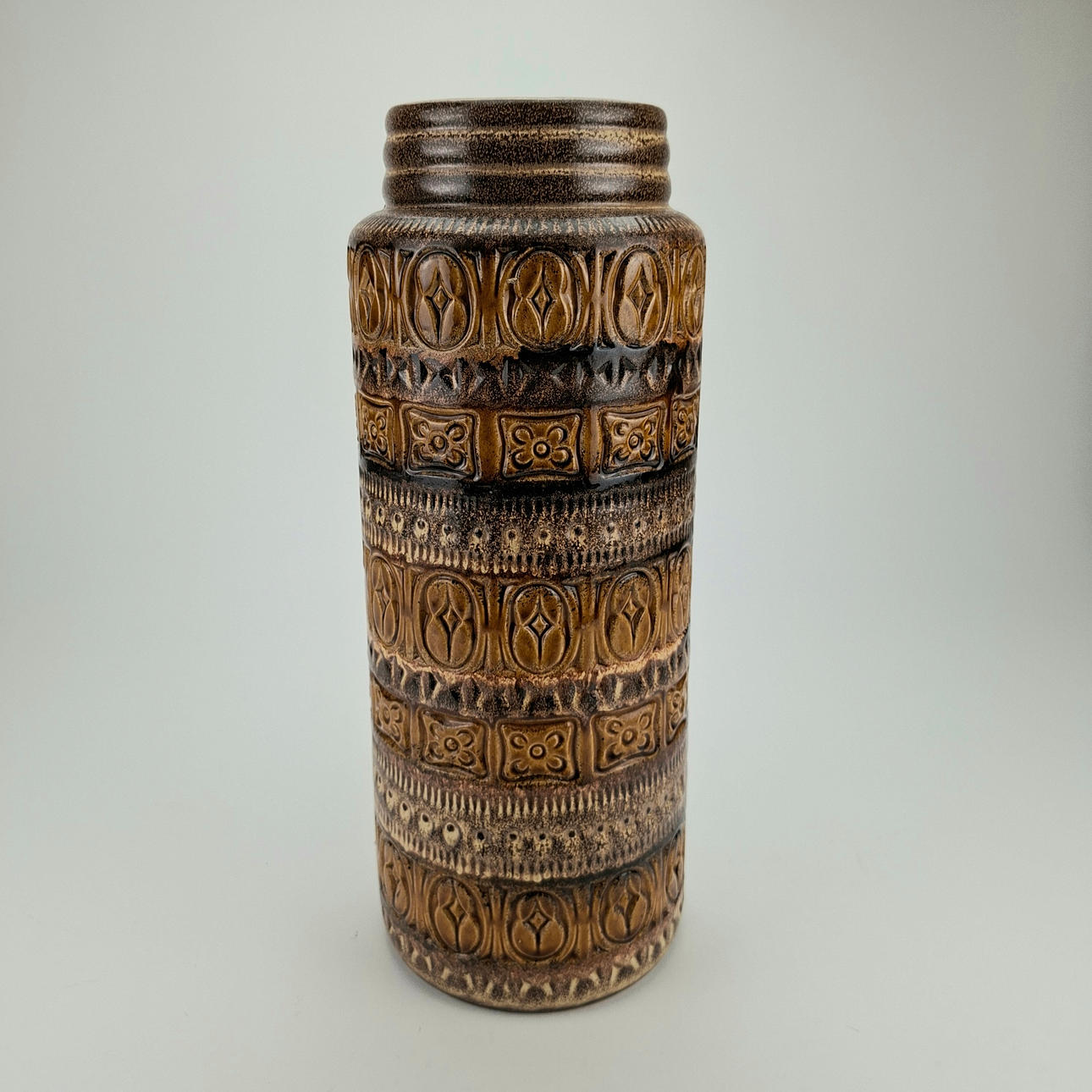 FLOOR VASE, ceramic, West Germany.