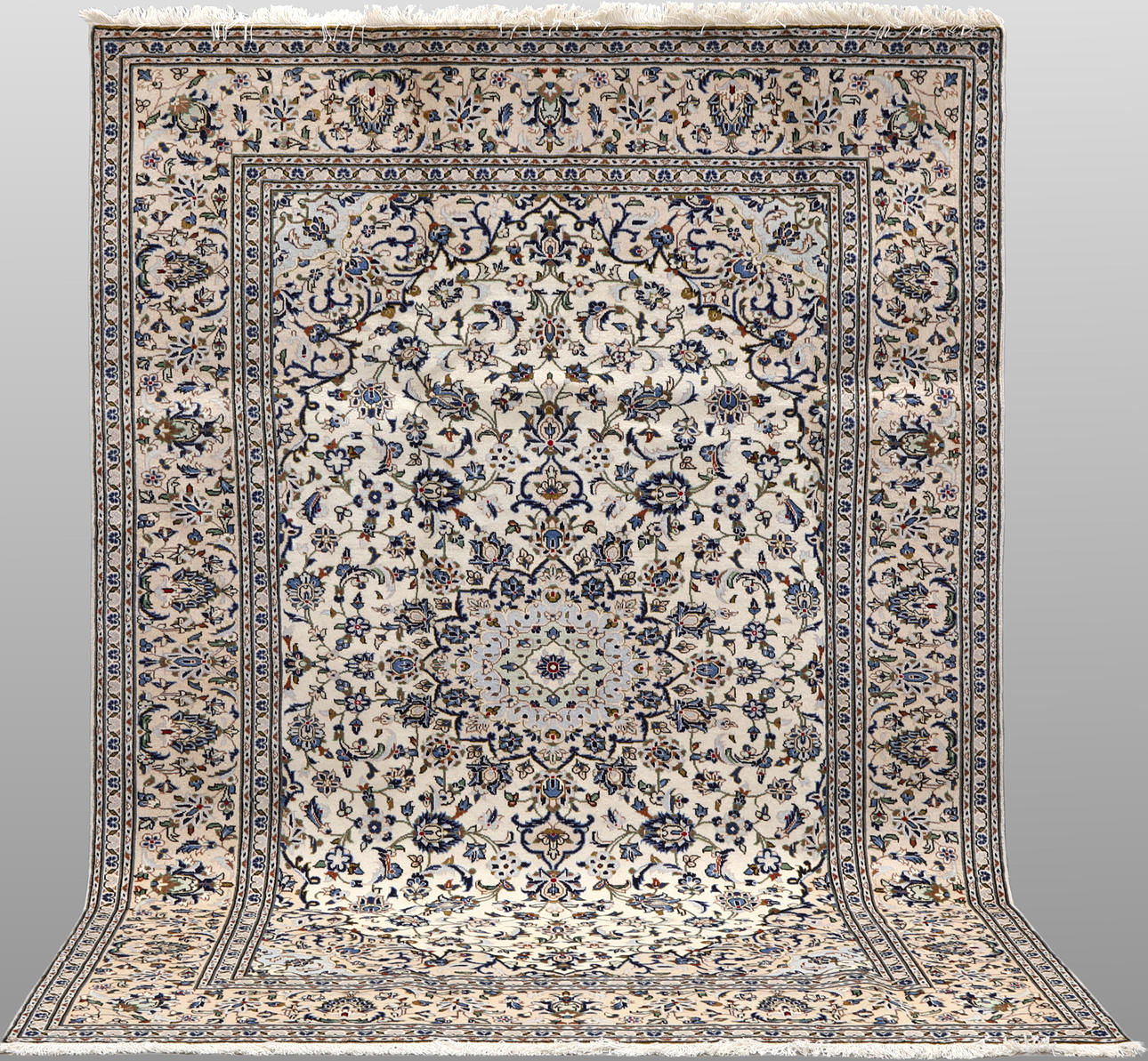 CARPET, Keshan, approx. 303x198 cm.