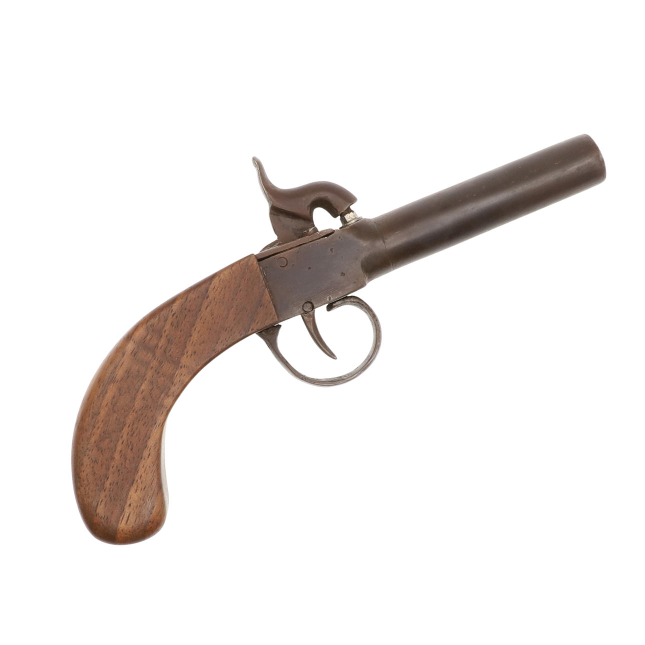 A 19TH CENTURY PERCUSSION POCKET PISTOL. Weapons & Militaria - Guns ...