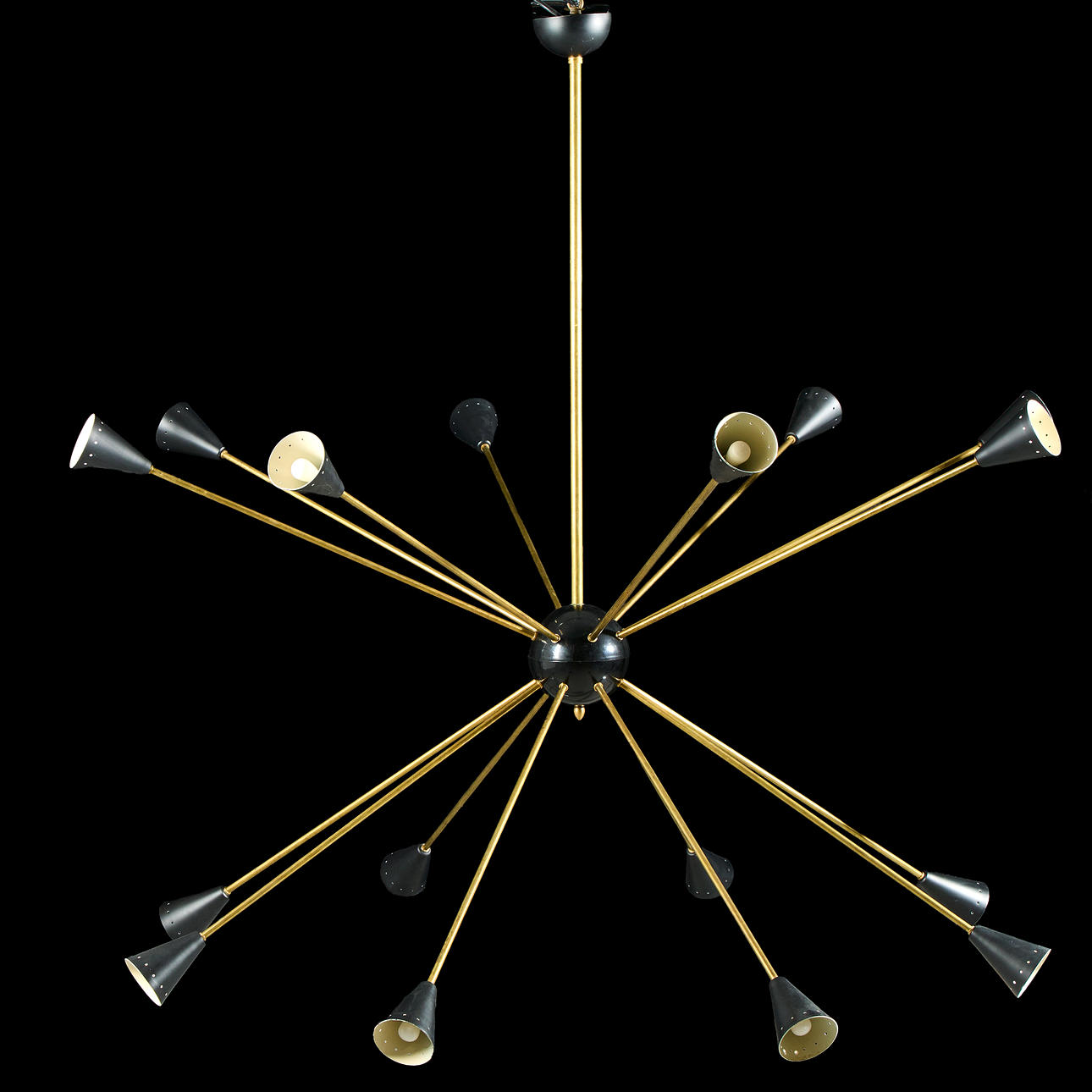 CEILING LAMP. "Sputnik 16", Luci Srl, Parma, Italy.