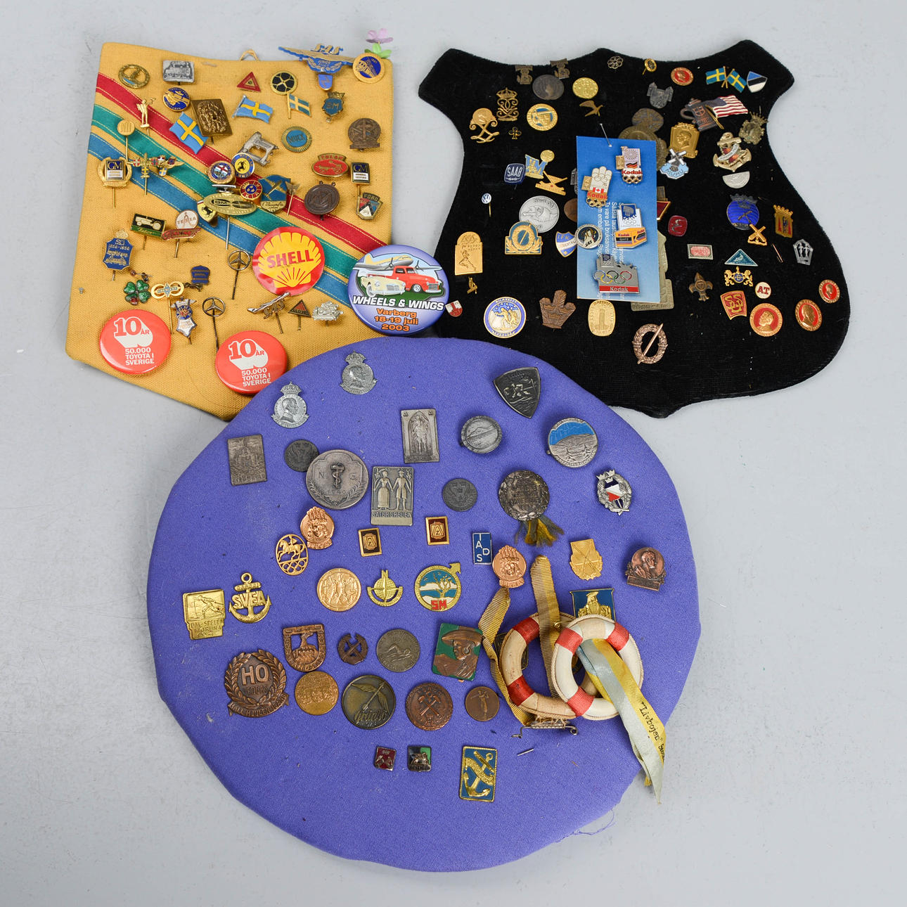 PINS, mostly vehicle-related.