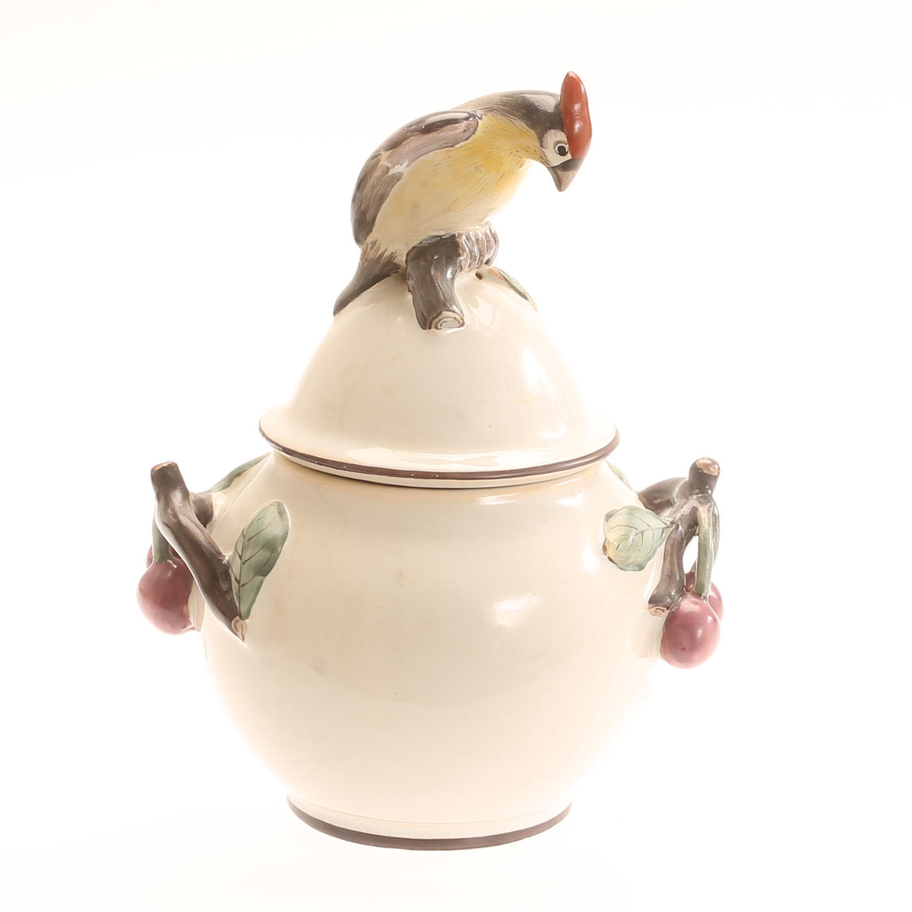 LIDDED URN, porcelain, Rörstrand.