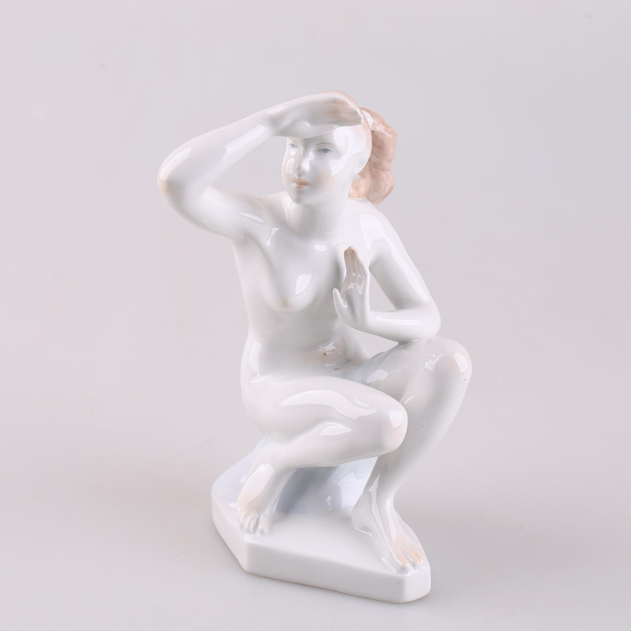 FIGURINE, porcelain, Aquincum, Hungary.