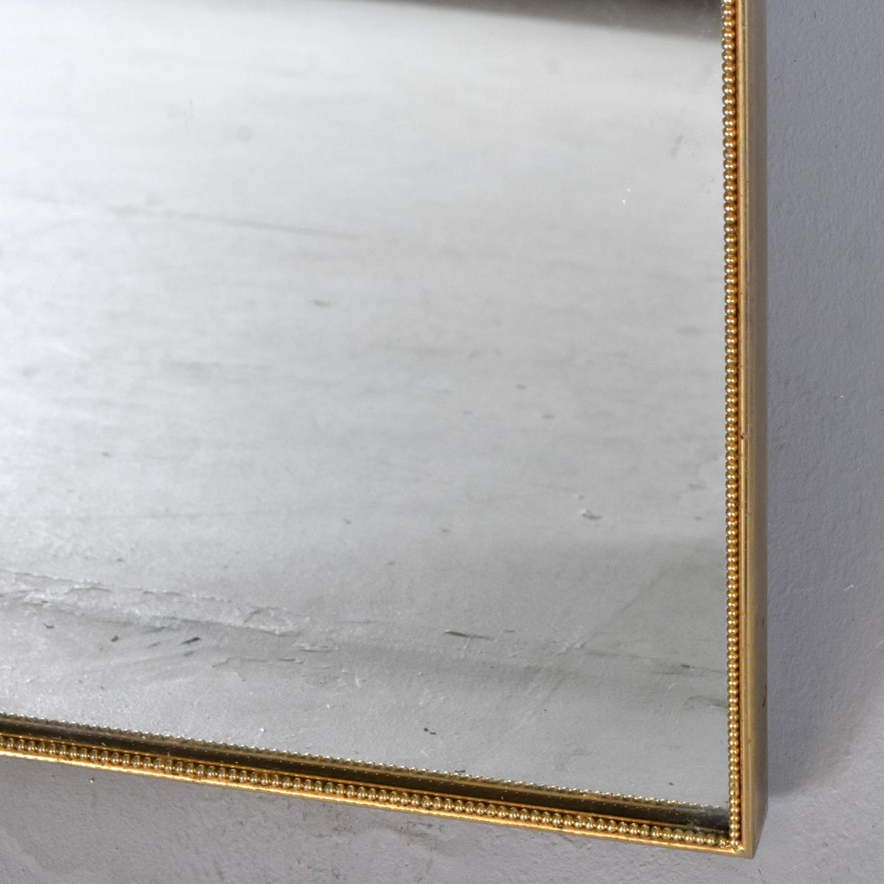 WALL MIRROR, brass.