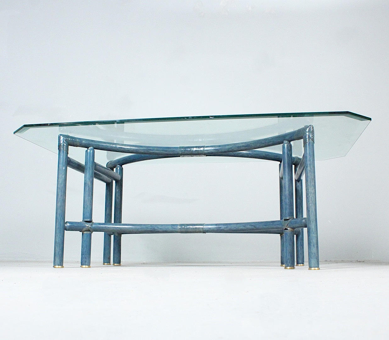 Coffee table, bamboo, 1970s.