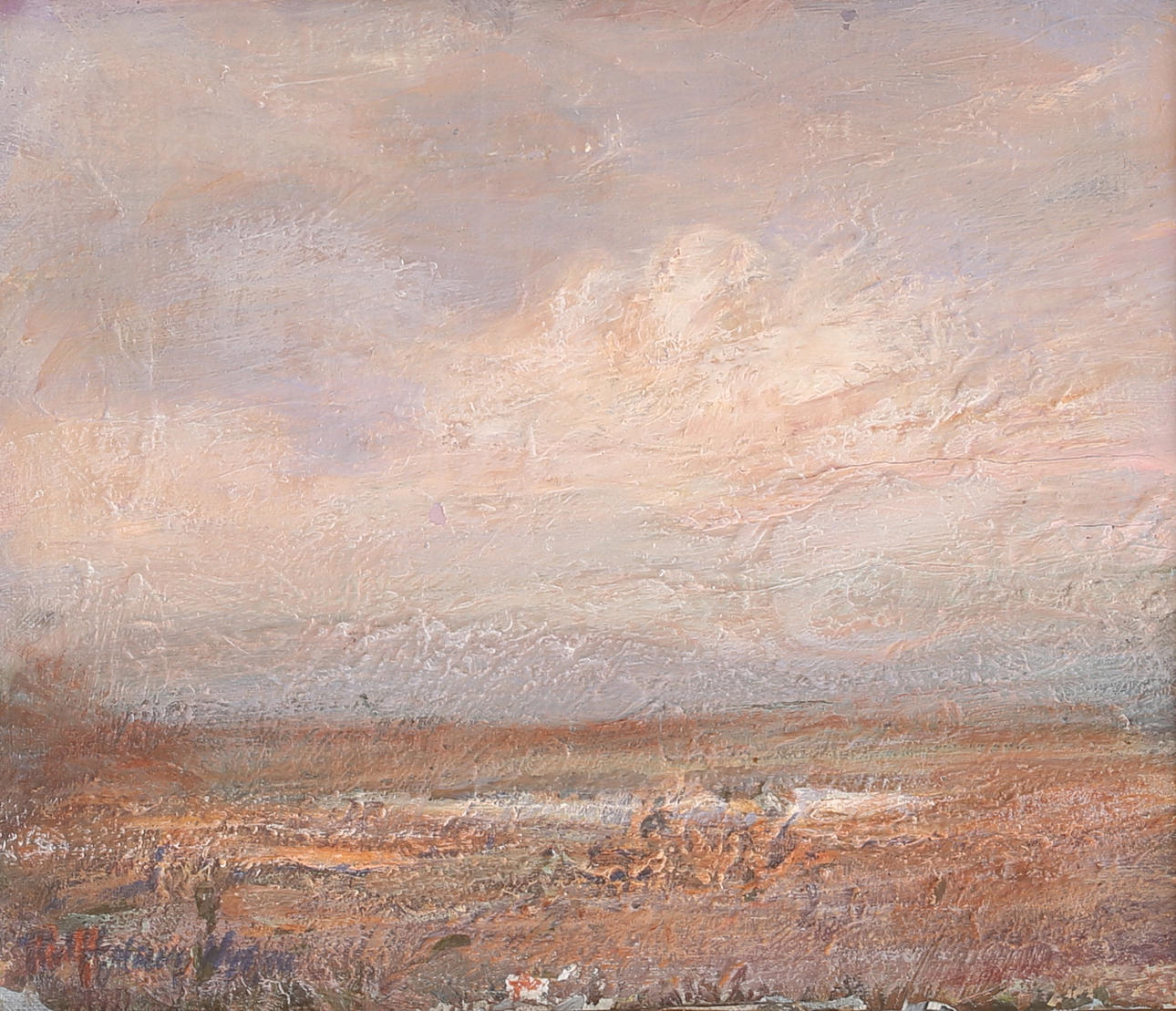 ROLF ERLING NYGREN. Oil on panel, signed.