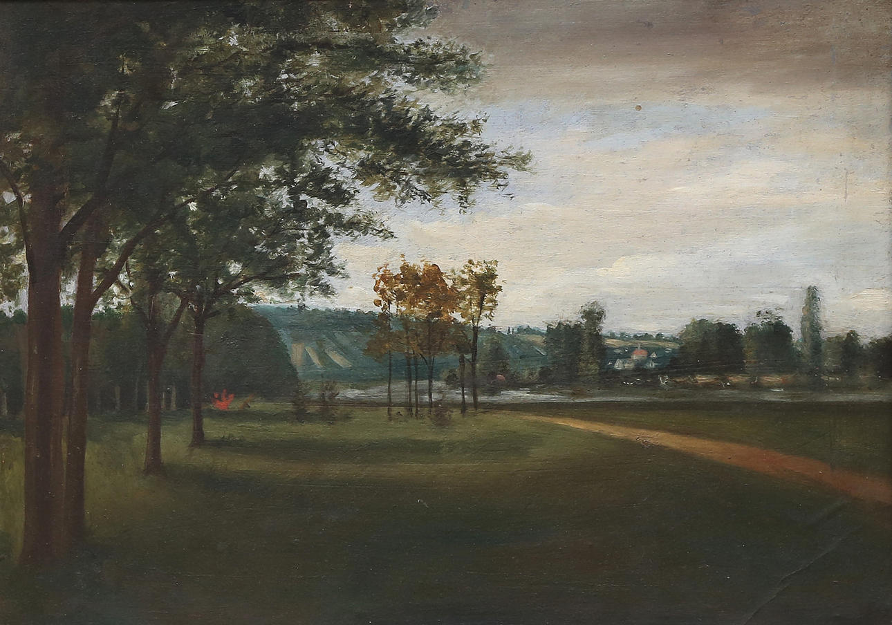 ANTOINE CHINTREUIL. Landskap.