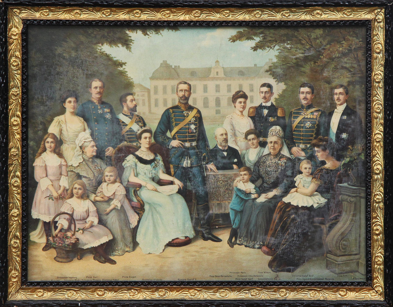 ROYAL PORTRAIT, PRINT, 19th century.