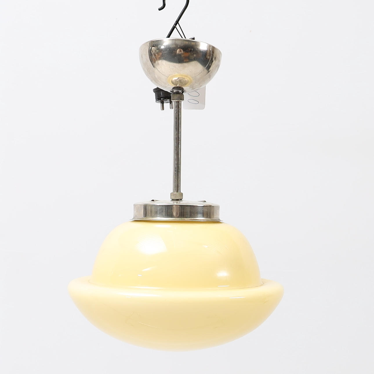 CEILING LAMP, functionalist, 1940s.