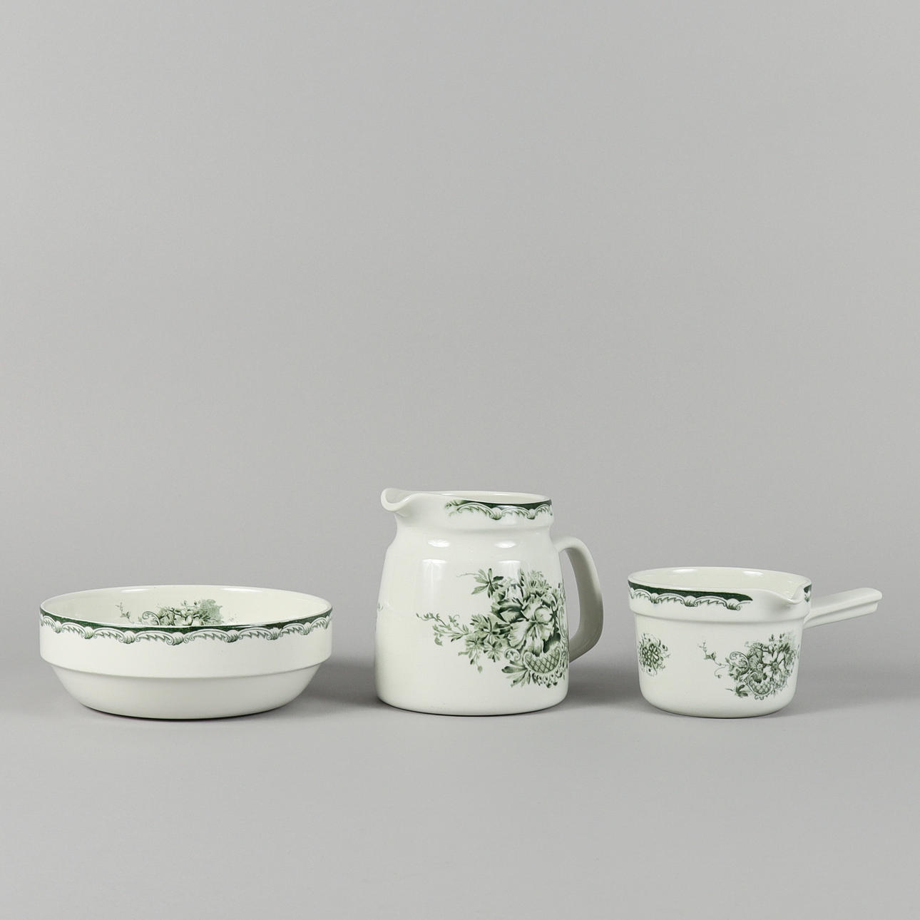 DINNERWARE Rörstrand Grön Anna, 3 pieces.