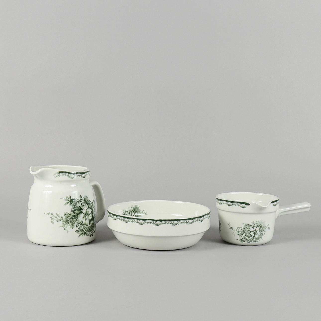 DINNERWARE Rörstrand Grön Anna, 3 pieces.