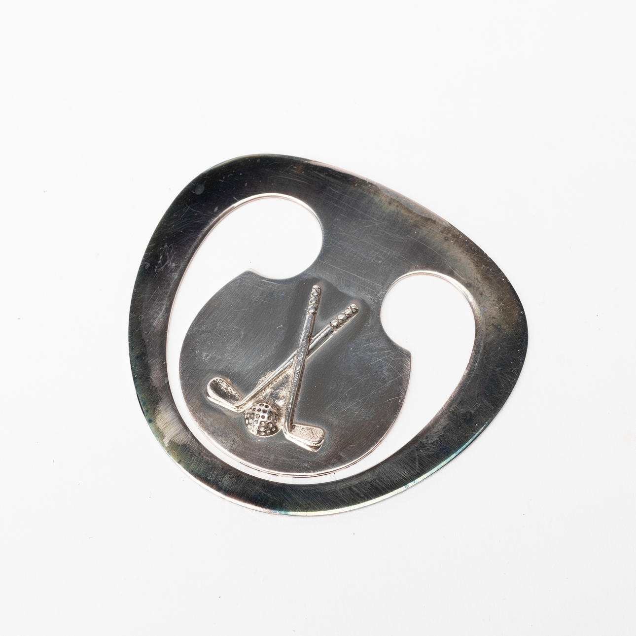 MONEY CLIP, silver, MEMA, 1983.