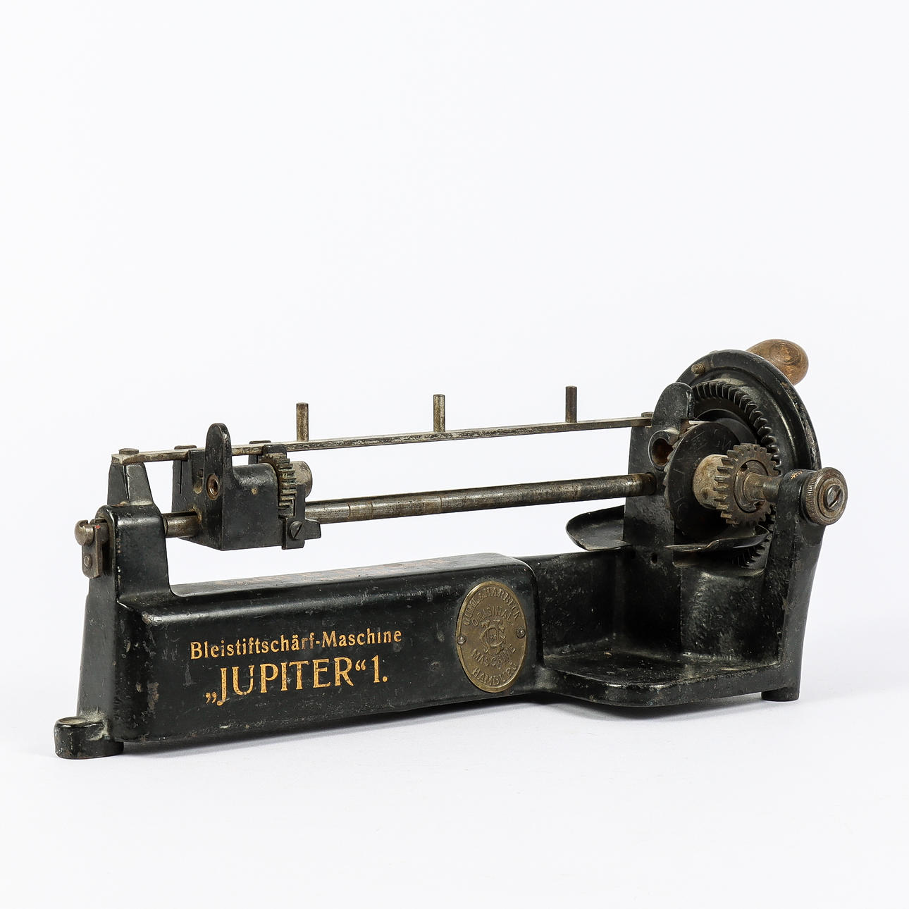 PENCIL SHARPENER "Jupiter" 1, Guhl & Harbeck, Hamburg.