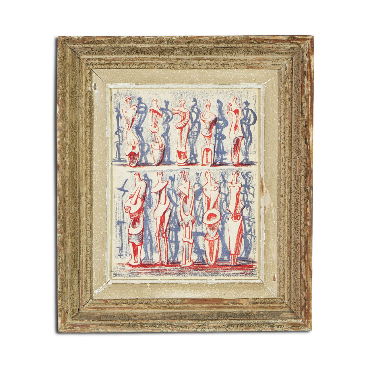 HENRY MOORE. STANDING FIGURES.