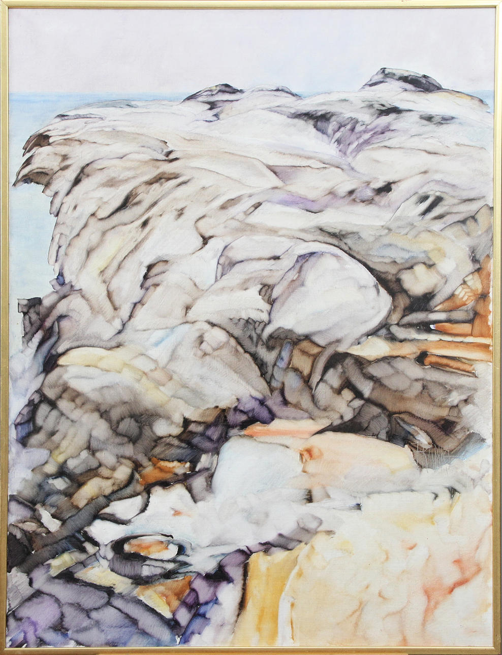 ATTRIBUTED TO LARS FRANKE. OIL, on canvas, unsigned.