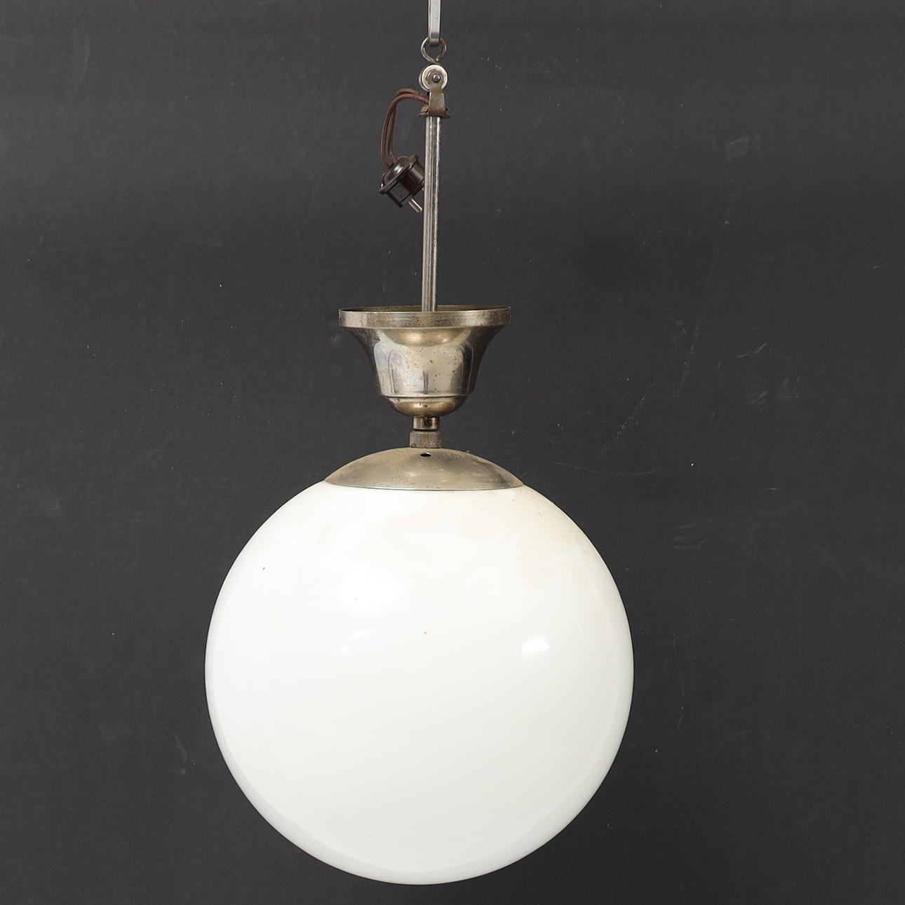 CEILING LAMP, functionalist, circa mid-20th century.