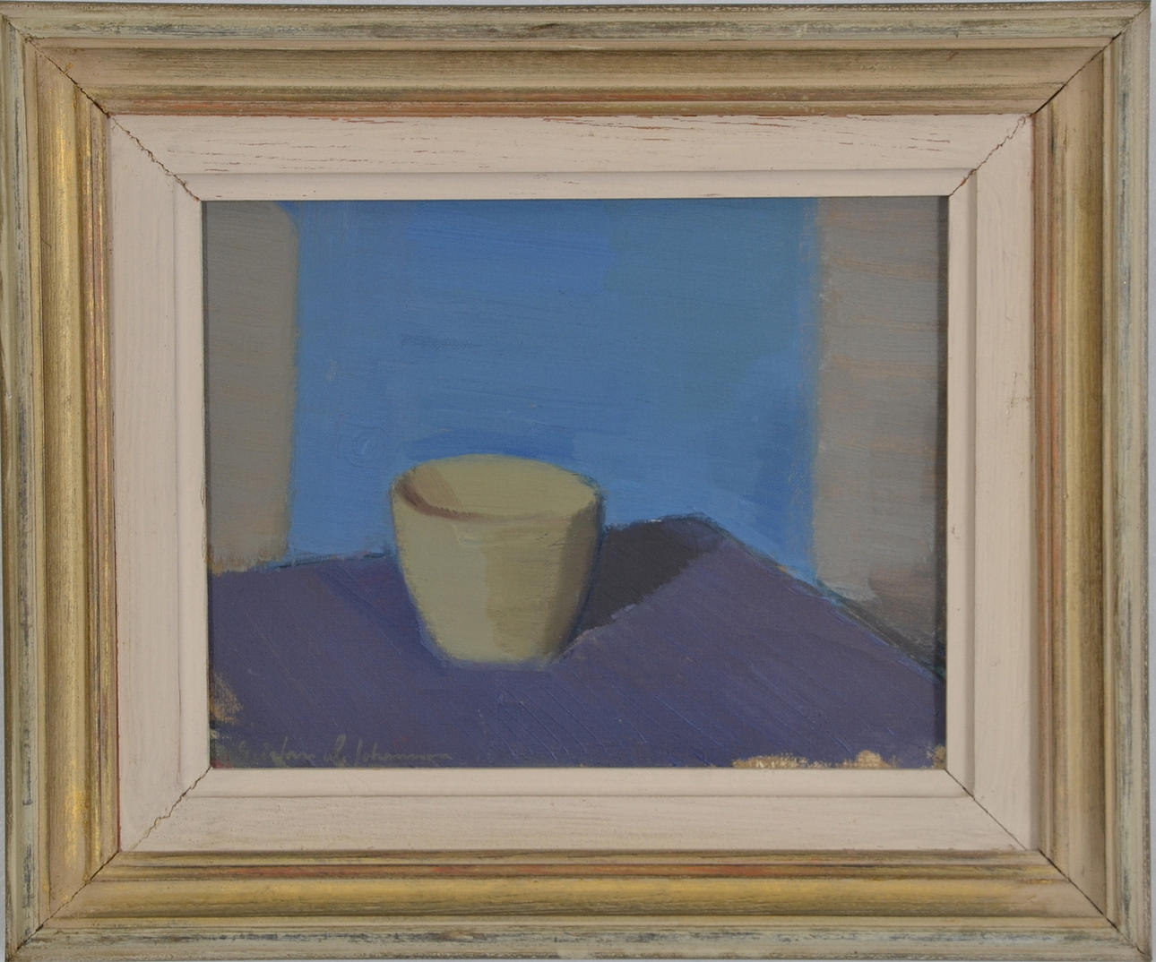 GUSTAV ADOLF JOHANSSON. Olja på duk.